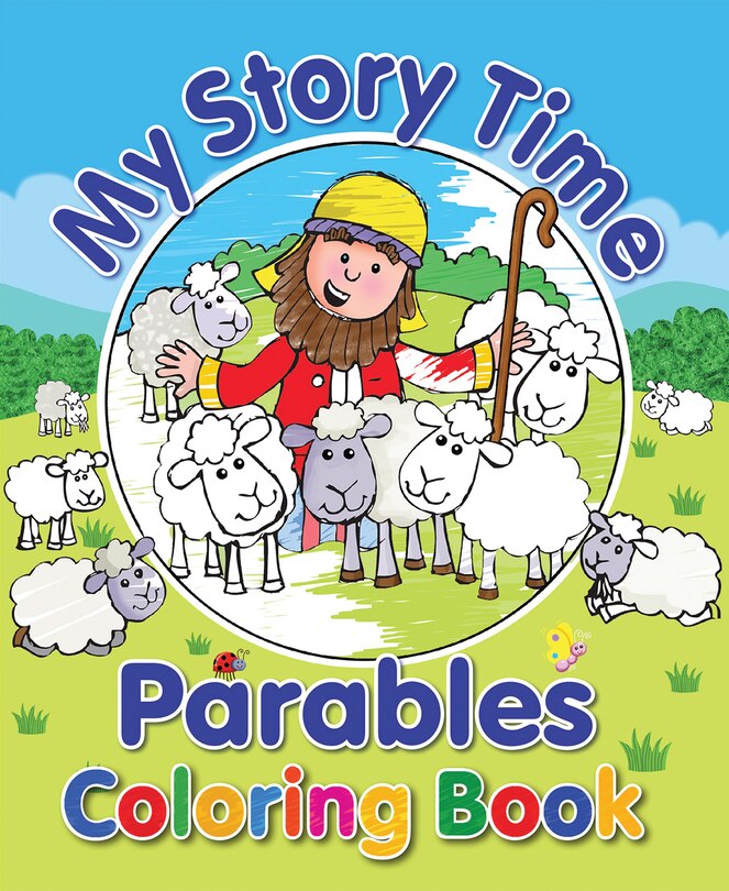 Front cover_My Story Time Parables Coloring Book