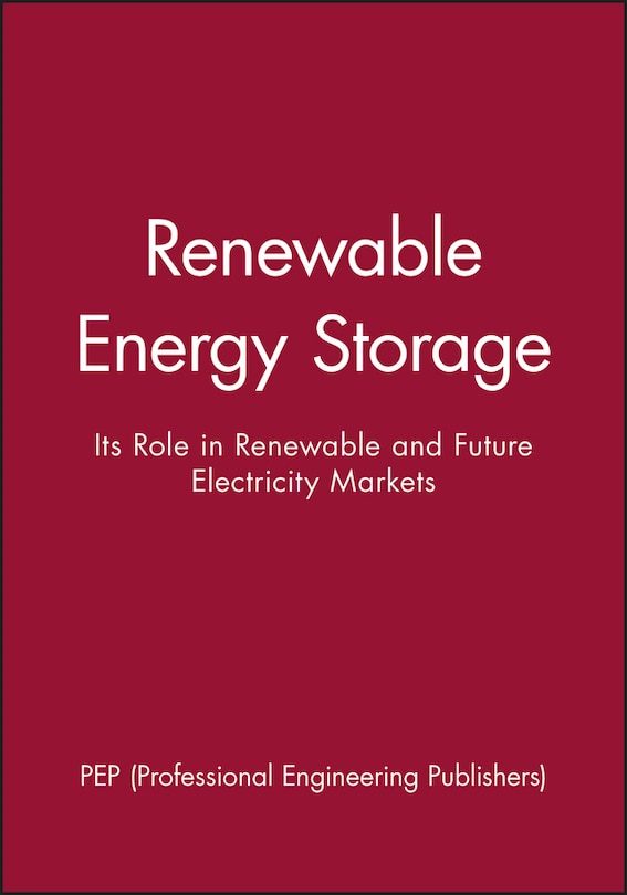 Front cover_Renewable Energy Storage