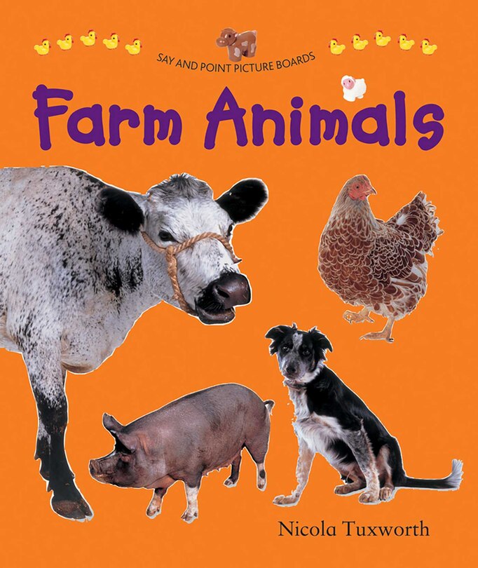 Front cover_Say And Point Picture Boards: Farm Animals