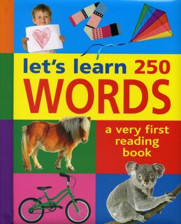 Front cover_Let's Learn 250 Words: A Very First Reading Book