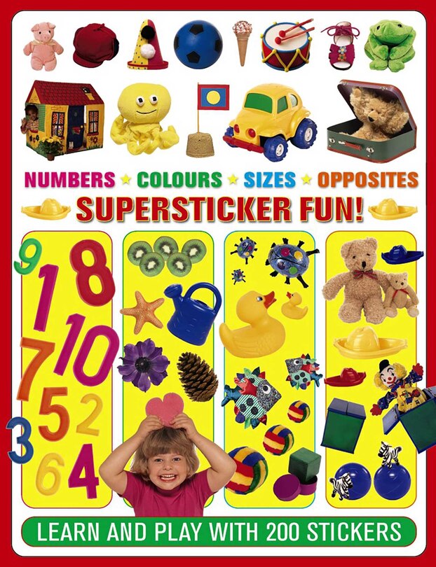Couverture_Supersticker Fun! Numbers, Colours, Sizes & Opposites