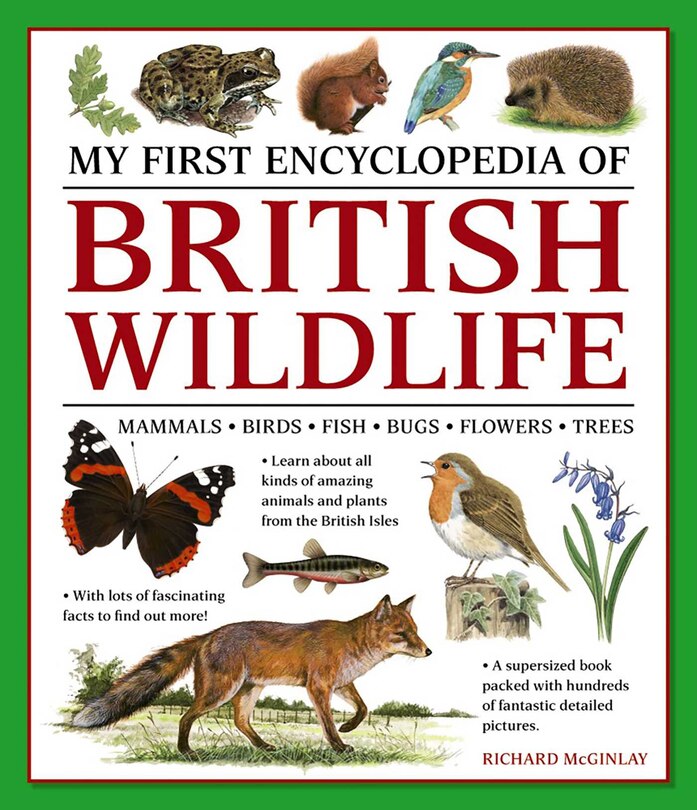 Front cover_My First Encylopedia of British Wildlife
