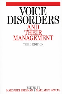 Couverture_Voice Disorders and their Management
