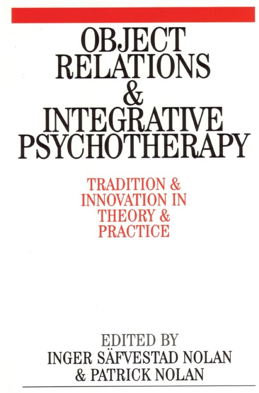 Front cover_Object Relations and Integrative Psychotherapy