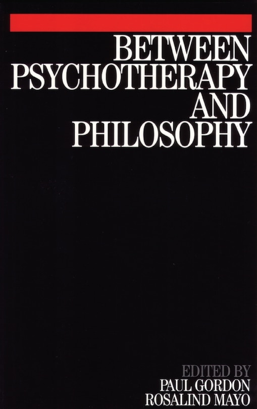 Front cover_Between Psychotherapy and Philosophy