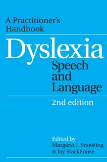 Front cover_Dyslexia, Speech and Language