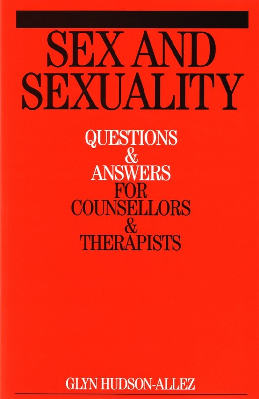 Front cover_Sex and Sexuality