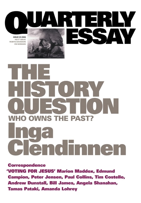 Front cover_The History Question