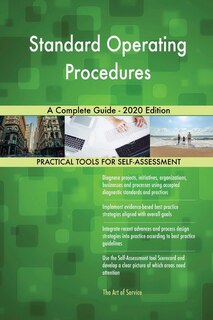 Front cover_Standard Operating Procedures A Complete Guide - 2020 Edition