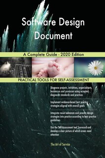 Couverture_Software Design Document A Complete Guide - 2020 Edition