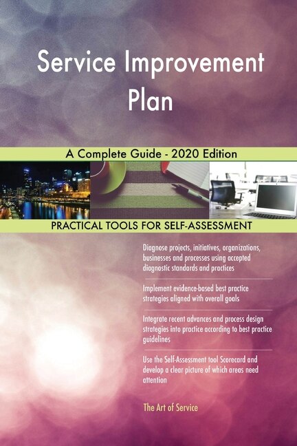 Front cover_Service Improvement Plan A Complete Guide - 2020 Edition
