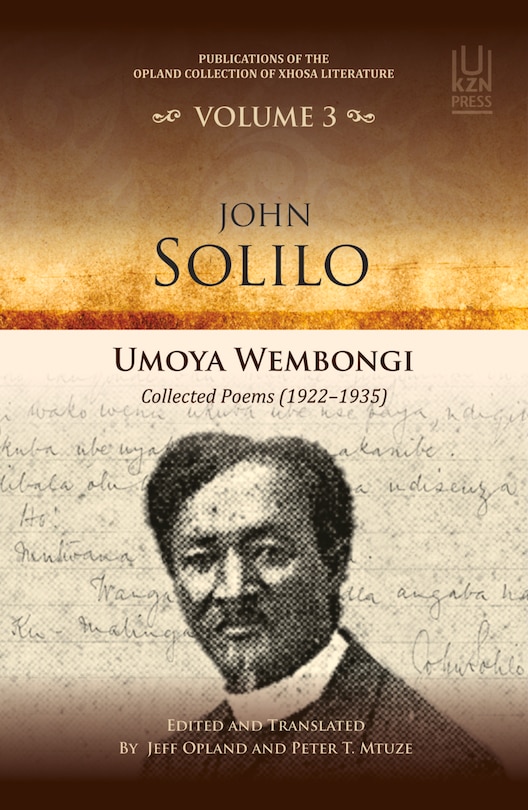 John Solilo: Umoya Wembongi Collected Poems (1922-1935)