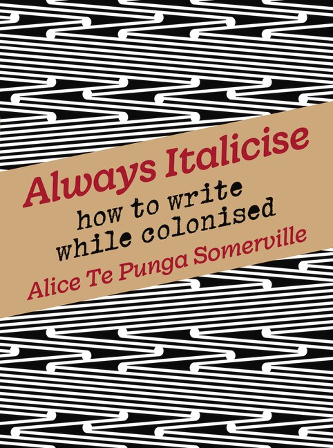 Front cover_Always Italicise