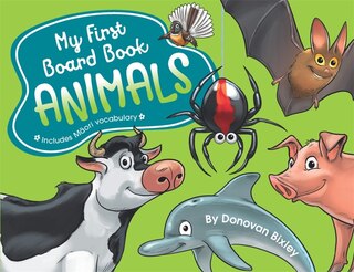 Front cover_My First Board Book: Animals