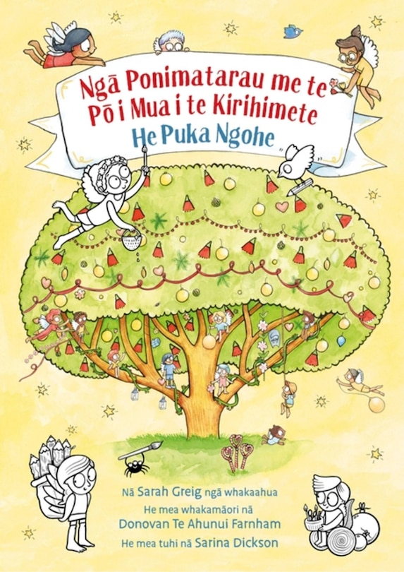 Front cover_Nga Ponimatarau me te Po i Mua i te Kirihimete. He Puka Ngohe.