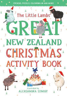 Front cover_The Little Lambs' Great New Zealand Christmas Activity Book