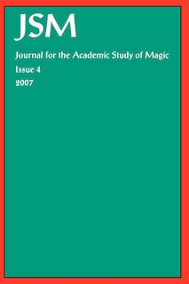 Front cover_Journal for the Academic Study of Magic 4