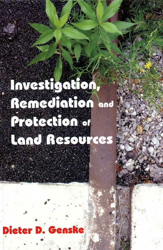 Couverture_Investigation, Remediation And Protection Of Land Resources