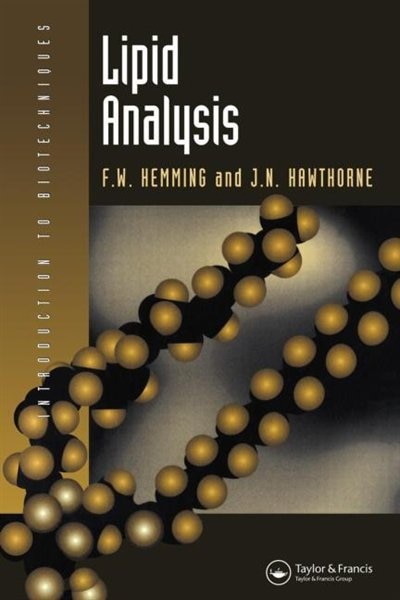 Couverture_Lipid Analysis