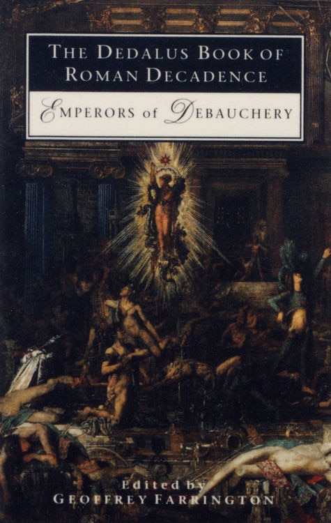 Couverture_The Dedalus Book of Roman Decadence