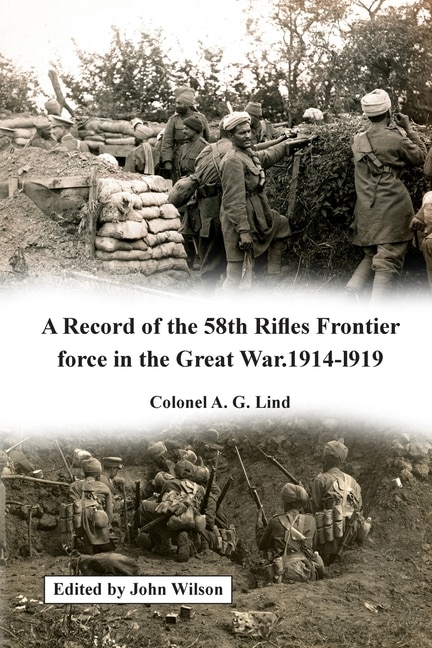Couverture_A Record of the 58th Rifles F.F. in the Great War. 1914-l919