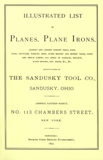 Front cover_Sandusky Tool Co. 1877 Catalog