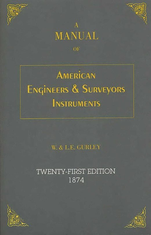 Front cover_Manual of American Engineer's and Surveyor's Instruments