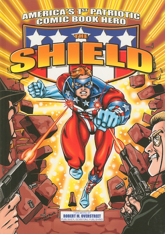 Front cover_America's 1st Patriotic Comic Book Hero The Shield