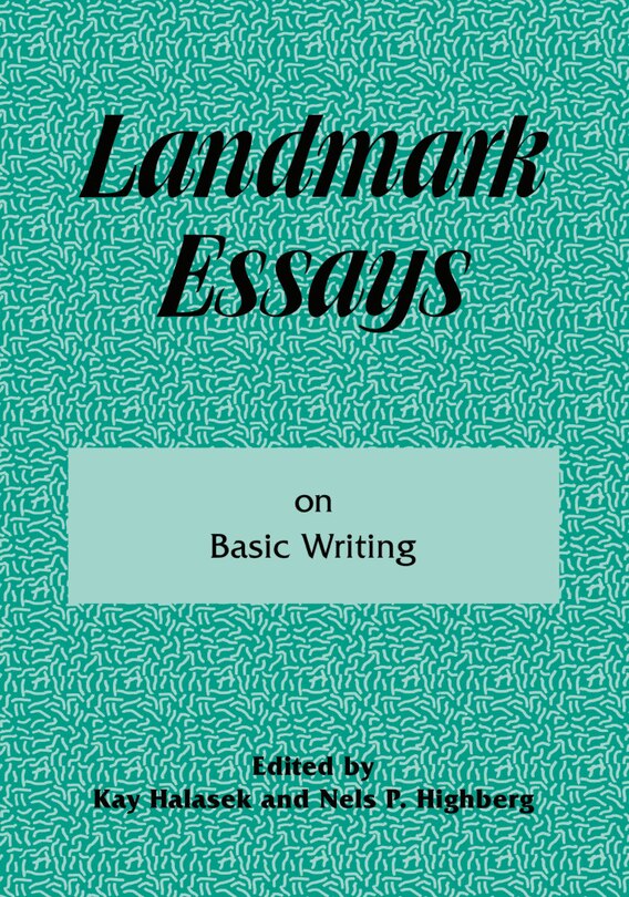 Couverture_Landmark Essays on Basic Writing
