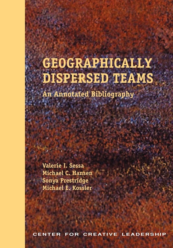 Couverture_Geographically Dispersed Teams