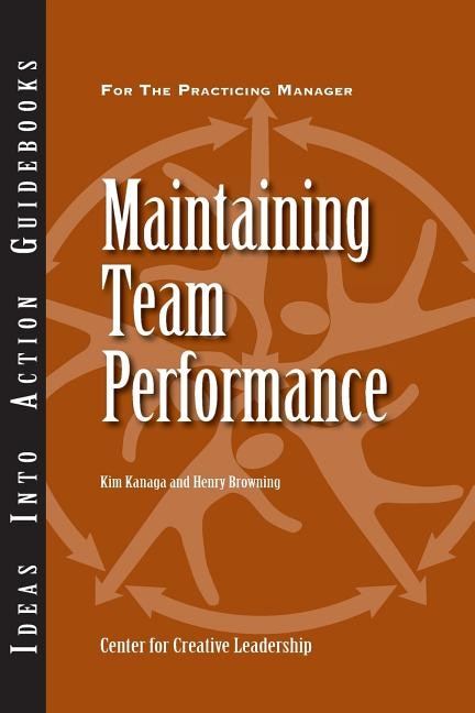 Front cover_Maintaining Team Performance