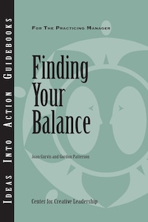 Front cover_Finding Your Balance