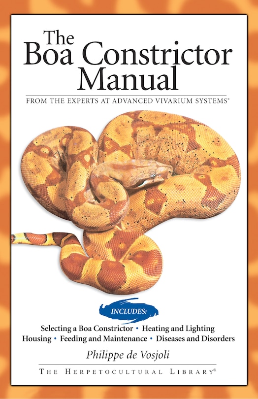 Front cover_Boa Constrictor Manual