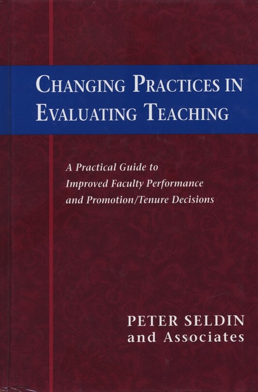 Front cover_Changing Practices in Evaluating Teaching