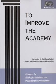 Front cover_To Improve the Academy