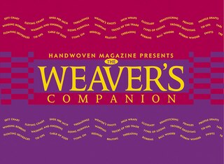 Front cover_The Weaver's Companion