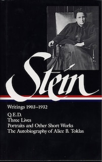 Front cover_Gertrude Stein: Writings 1903-1932 (loa #99)