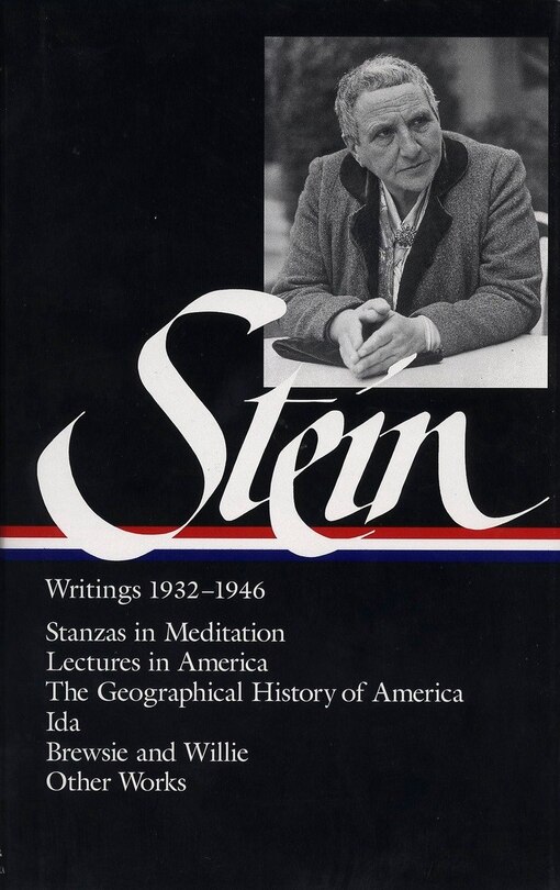 Front cover_Gertrude Stein: Writings 1932-1946 (LOA #100)