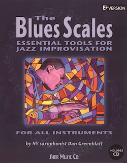 Front cover_The Blues Scales - Eb Edition