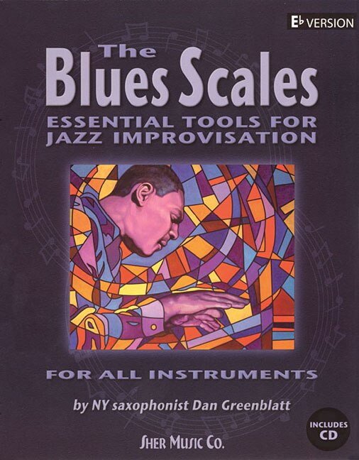 Front cover_The Blues Scales - Eb Edition