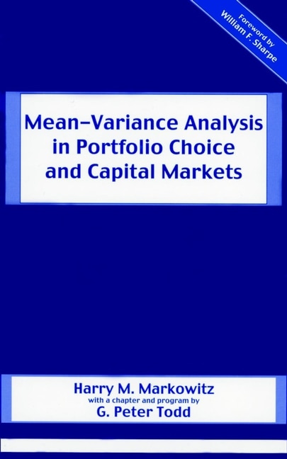 Front cover_Mean-Variance Analysis in Portfolio Choice and Capital Markets