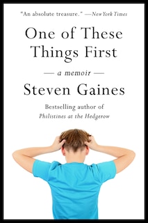 Couverture_One Of These Things First