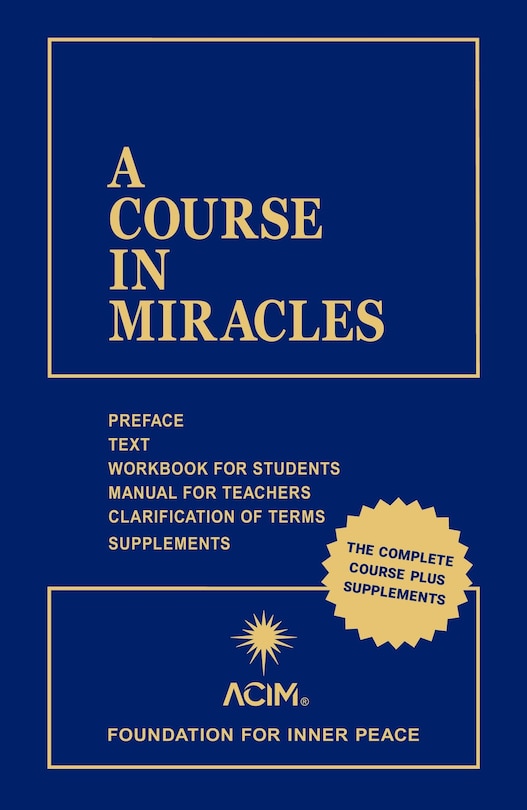 Couverture_A Course in Miracles: Combined Volume