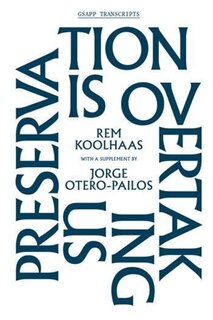 Front cover_Preservation is Overtaking Us