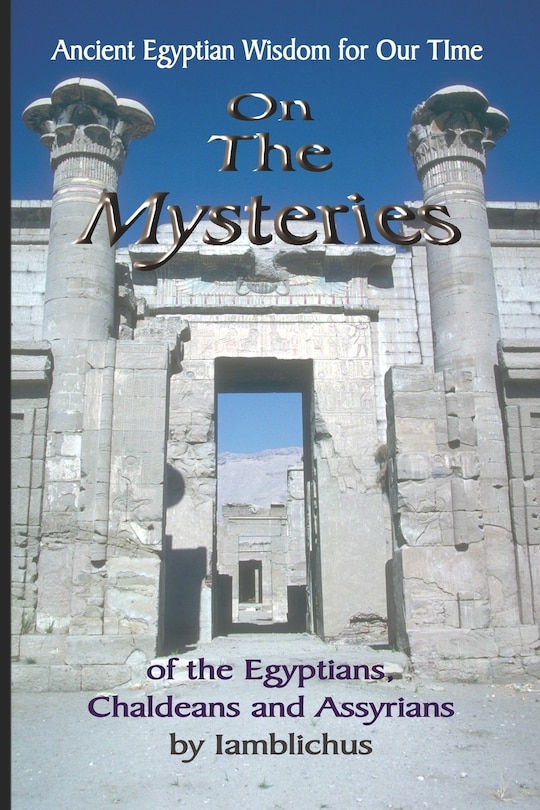 Couverture_On The Mysteries Of The Egyptians, Chaldeans And Assyrians