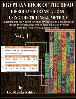 Front cover_Egyptian Book of the Dead Hieroglyph Translations Using the Trilinear Method