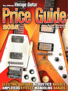 Front cover_The Official Vintage Guitar Magazine Price Guide 2025