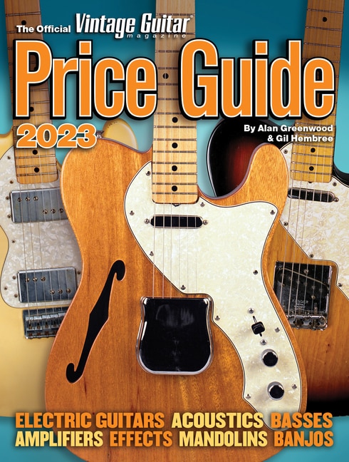 Couverture_The Official Vintage Guitar Magazine Price Guide 2023