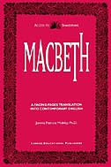 Front cover_Macbeth - A Facing-Pages Translation Into Contemporary English