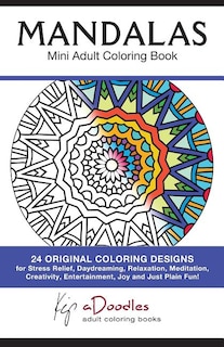 Couverture_Mandalas: Mini Adult Coloring Book
